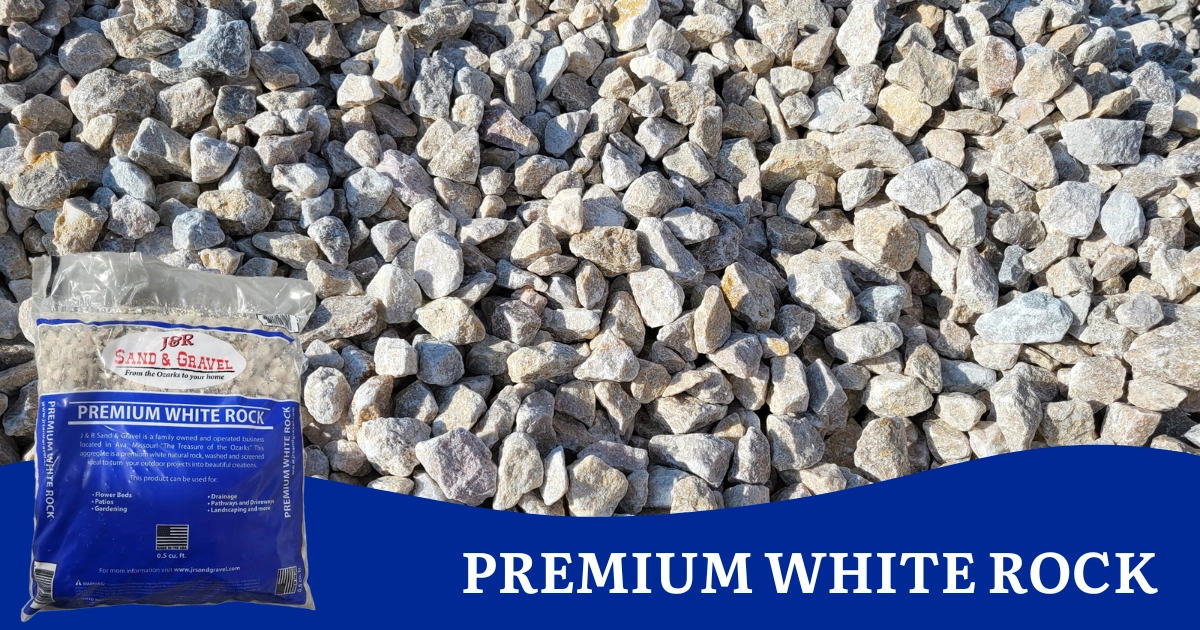 Premium White Rock | J&R Sand and Gravel
